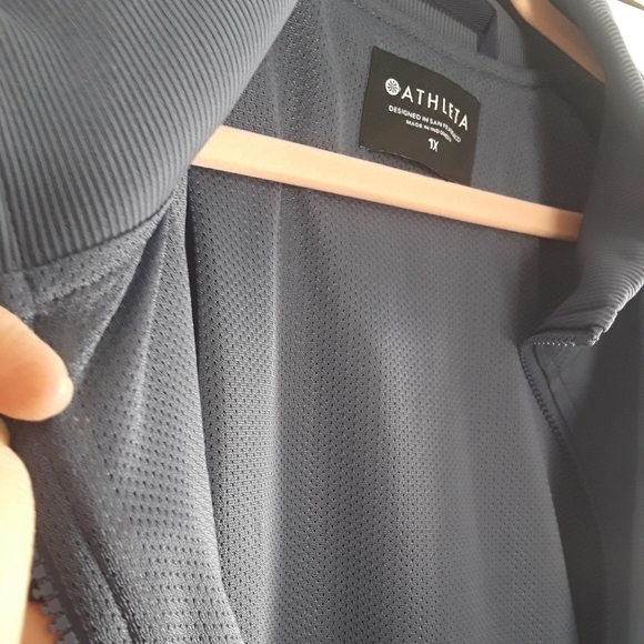 Athleta Brooklyn Bomber Jacket Size 1X - Picture 10 of 11